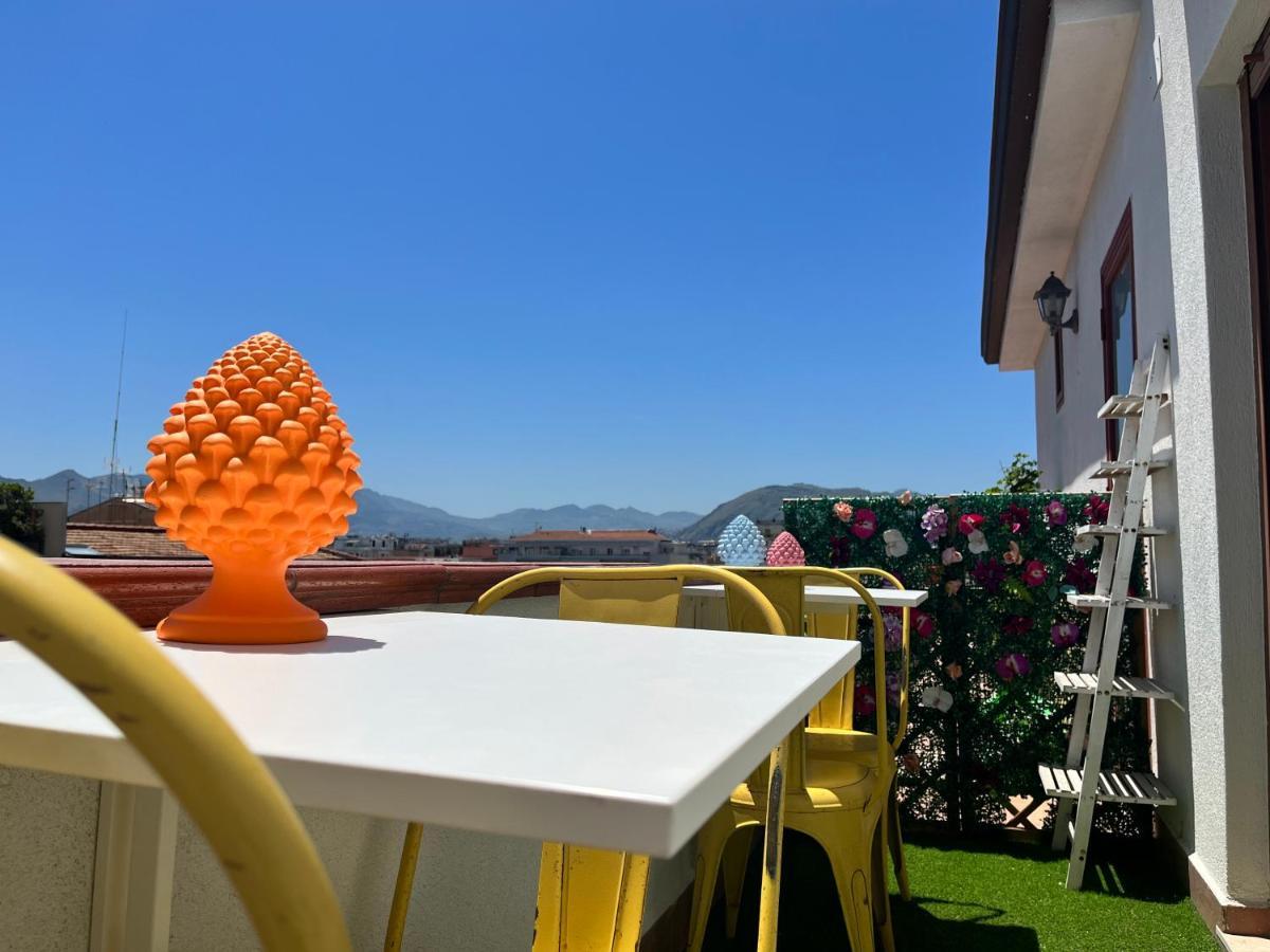Superattico Bella Bellu Hotel Palermo Bagian luar foto