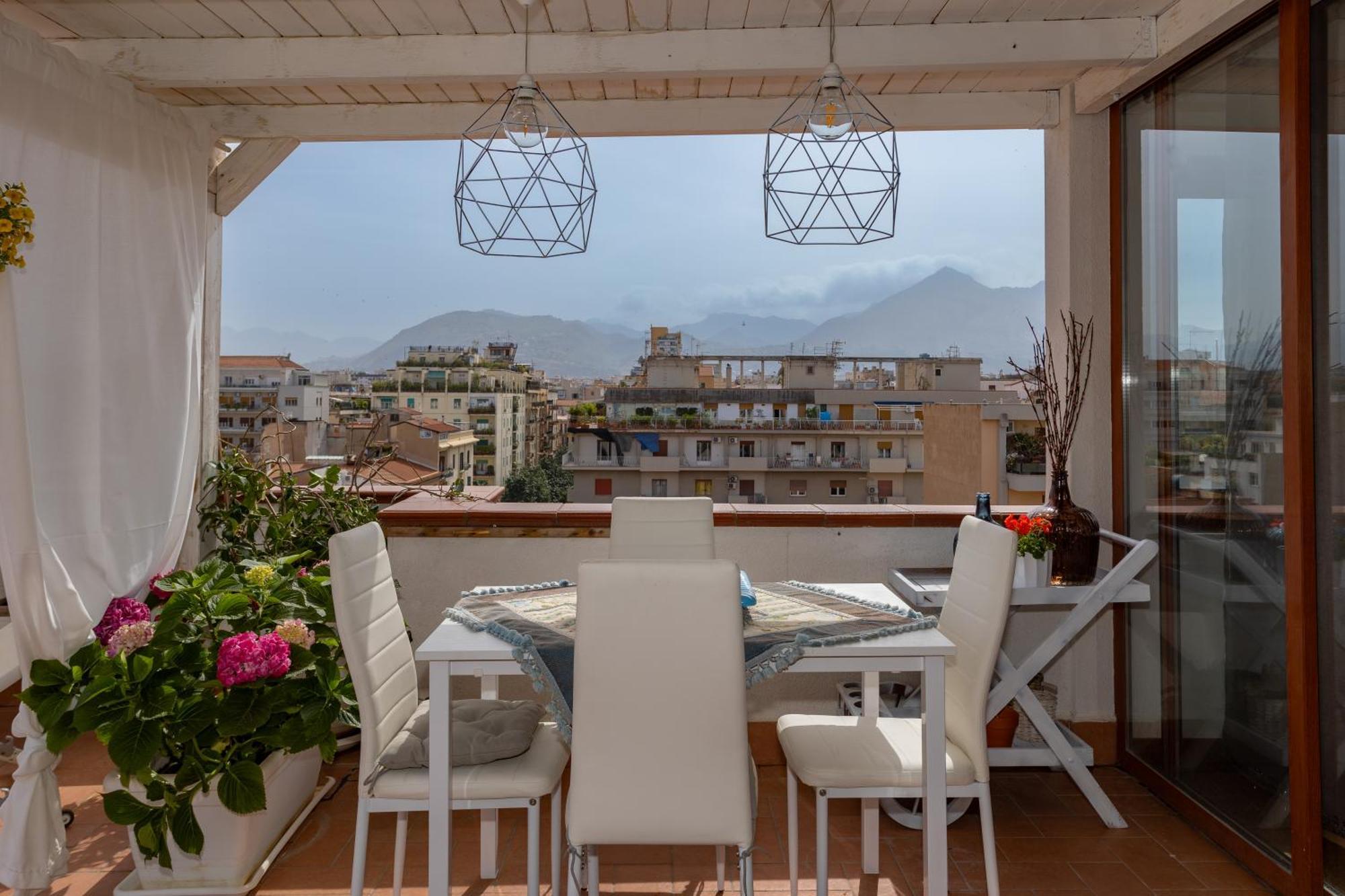 Superattico Bella Bellu Hotel Palermo Bagian luar foto